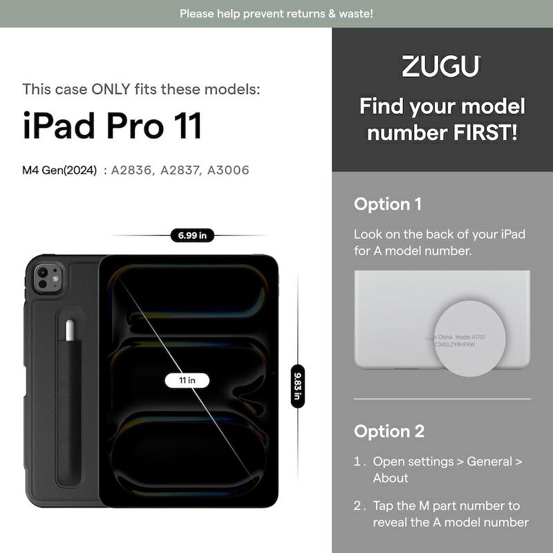 楽天市場】【日本正規販売店】ZUGU ipad ケース ipad pro 11インチ