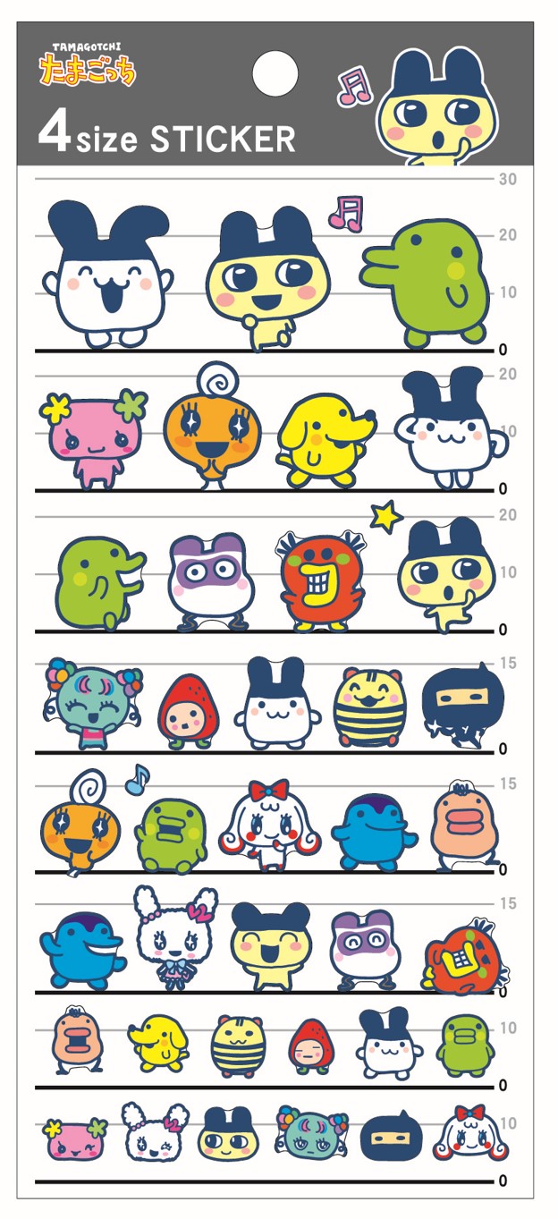 楽天市場】キャラクターズシール 4サイズステッカー 再入荷