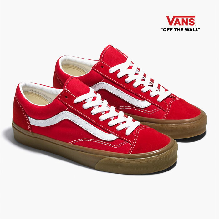 楽天市場】【バンズ スタイル36】VANS STYLE 36 VN0A54F6RED[ヴァンズ