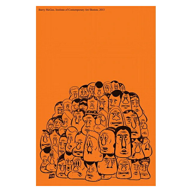 楽天市場】Barry McGee 2013 Exhibition Art Posterバリーマッギー