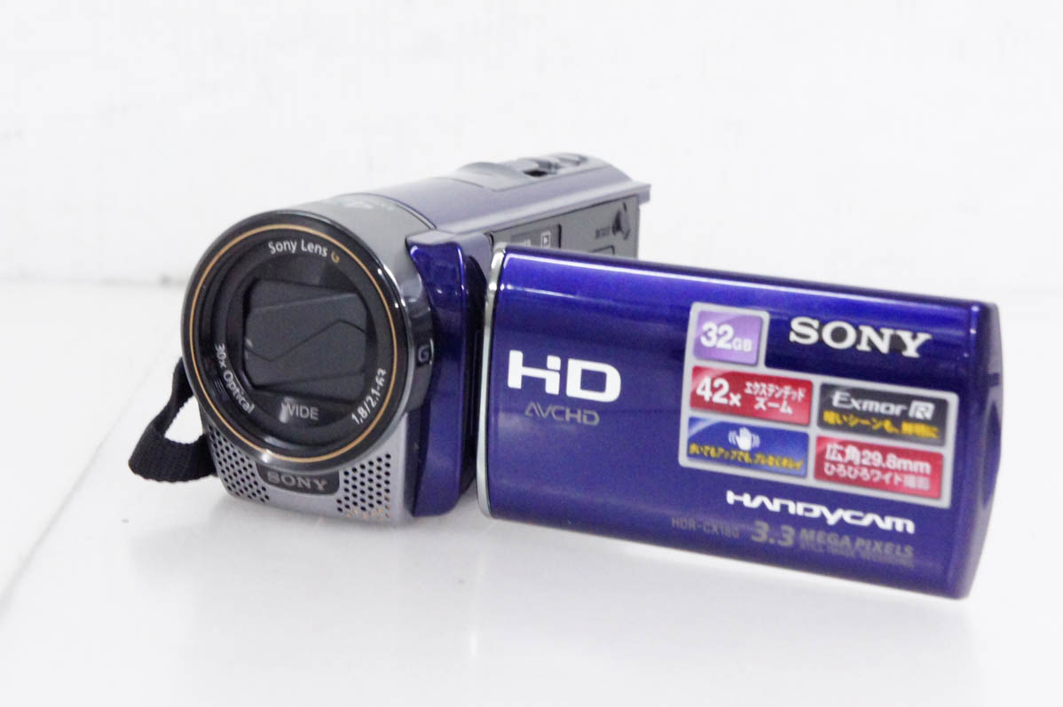 楽天市場】【中古】 SONY ビデオカメラHDR-CX675 32GB 光学30倍