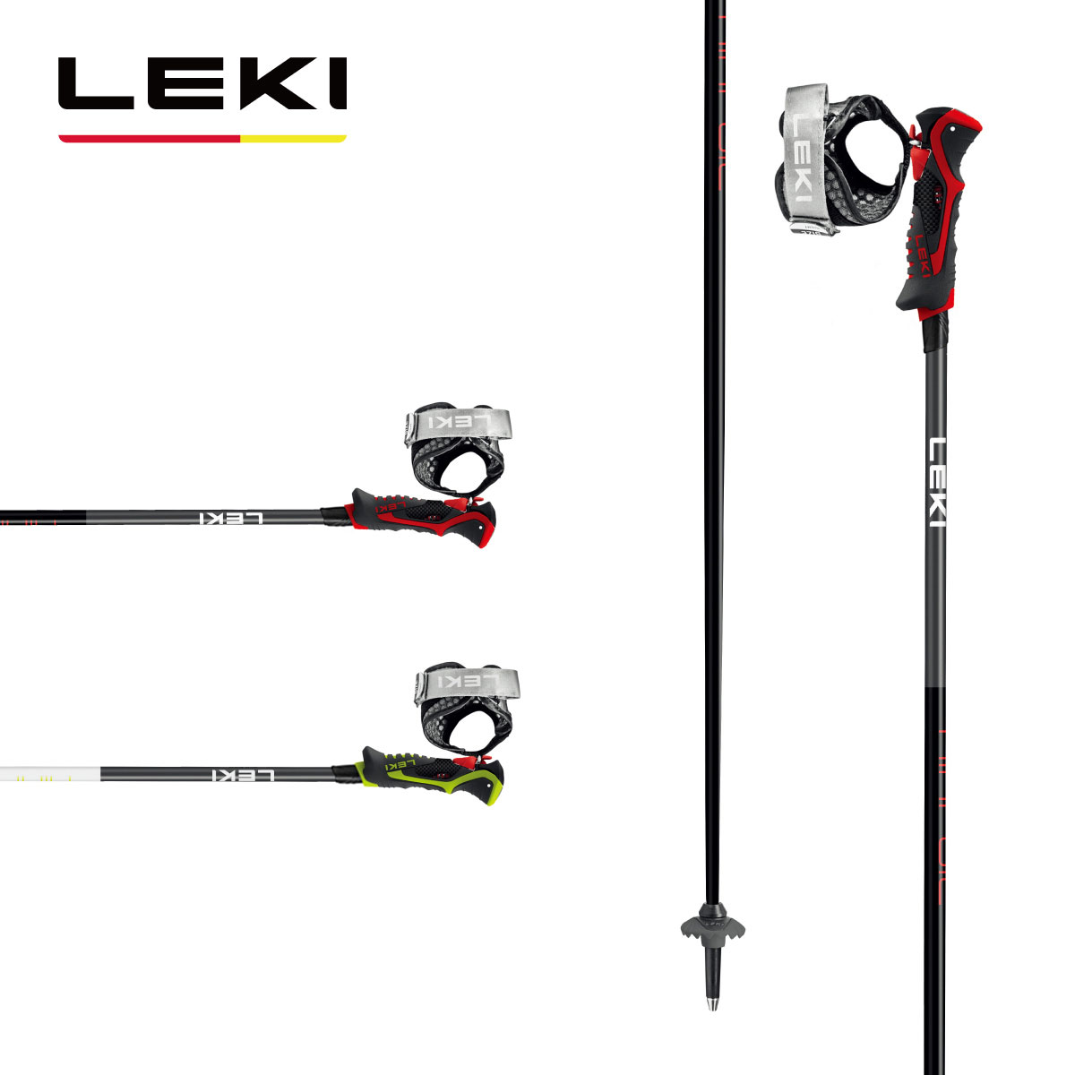 楽天市場】leki スキーストック カーボンの通販