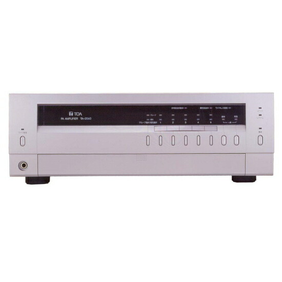 楽天市場】【送料無料】[ TA-2060 ] TOA PAアンプ 卓上型アンプ 60W