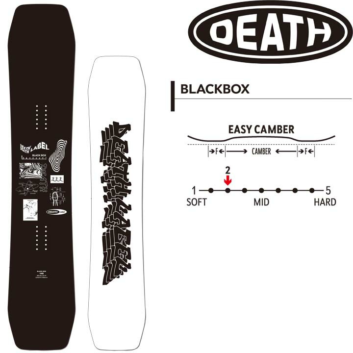 楽天市場】23-24 DEATH LABEL デスレーベル BLACK BOX ブラック