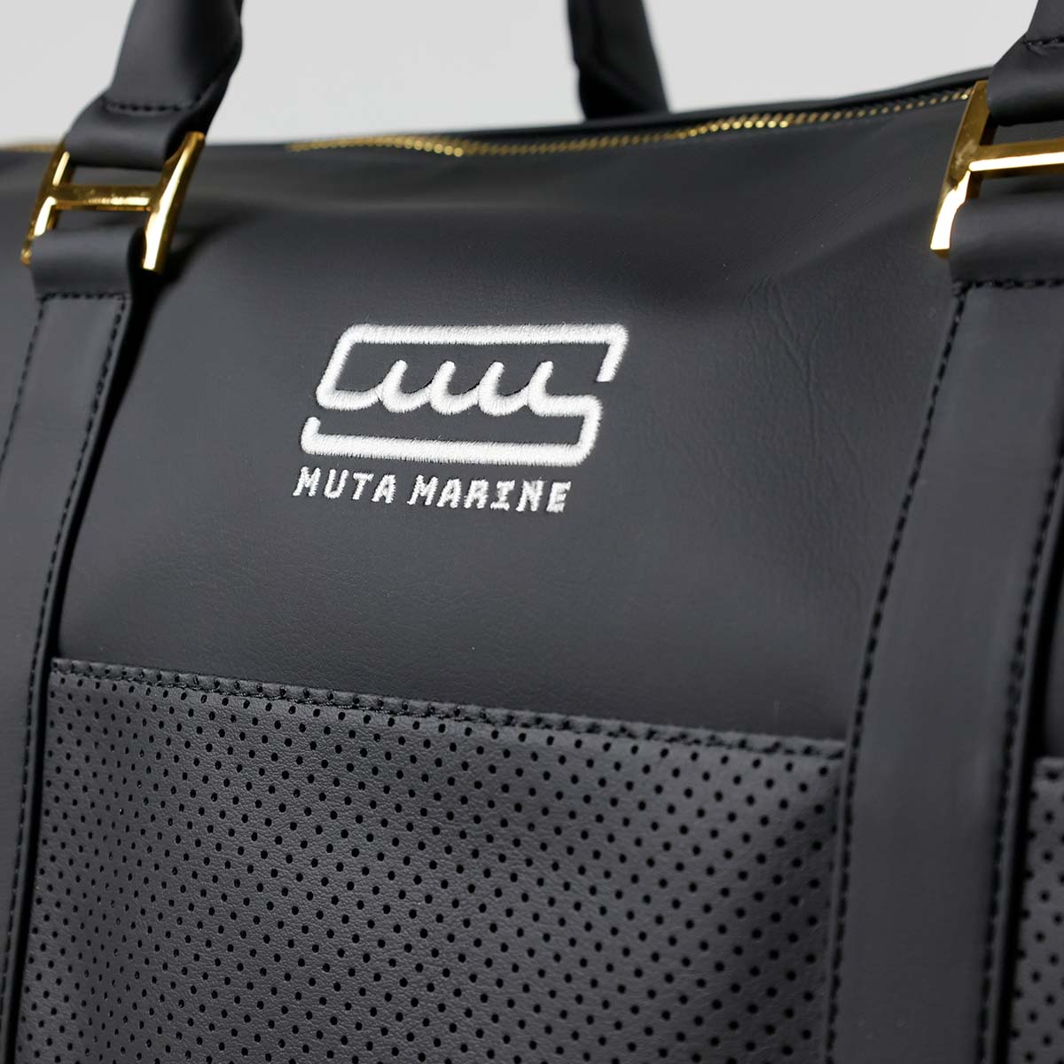 楽天市場】【完売】 muta marine ムータ ボストンバッグ ブラック