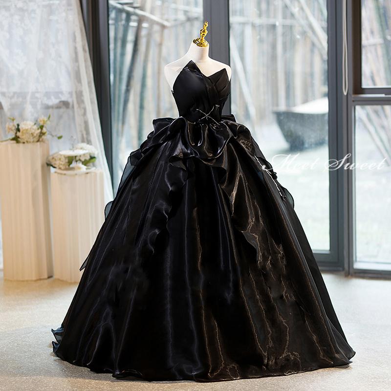 楽天市場】カラードレス ブルー ブラック シャンパン グレー ロング