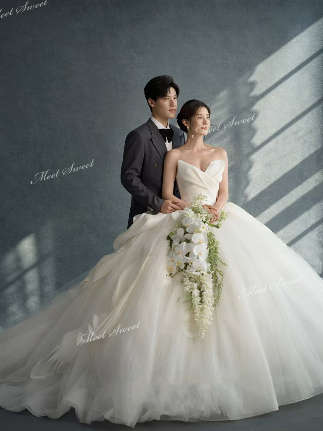 楽天市場】ウェディングブーケ ウエディングブーケ キャスケードブーケ