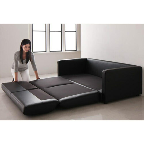 楽天市場】ソファ ソファー 2人掛け ソファベッド ブラック ブラウン