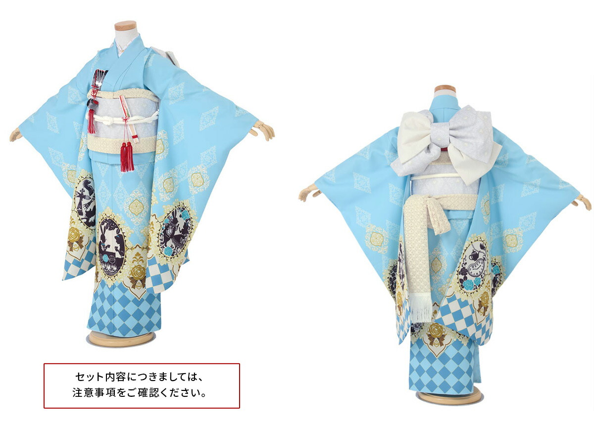 楽天市場】七五三 着物 7歳 販売 七歳 着物セット 女の子 作り帯 筥迫