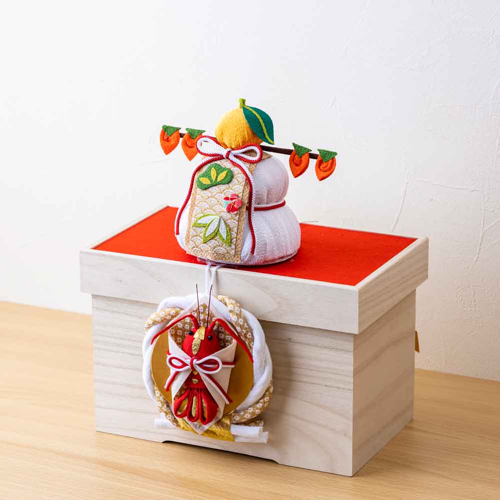 楽天市場】【SS最大10％OFFクーポン】石川紙業 ちりめん鏡餅 大 伊勢