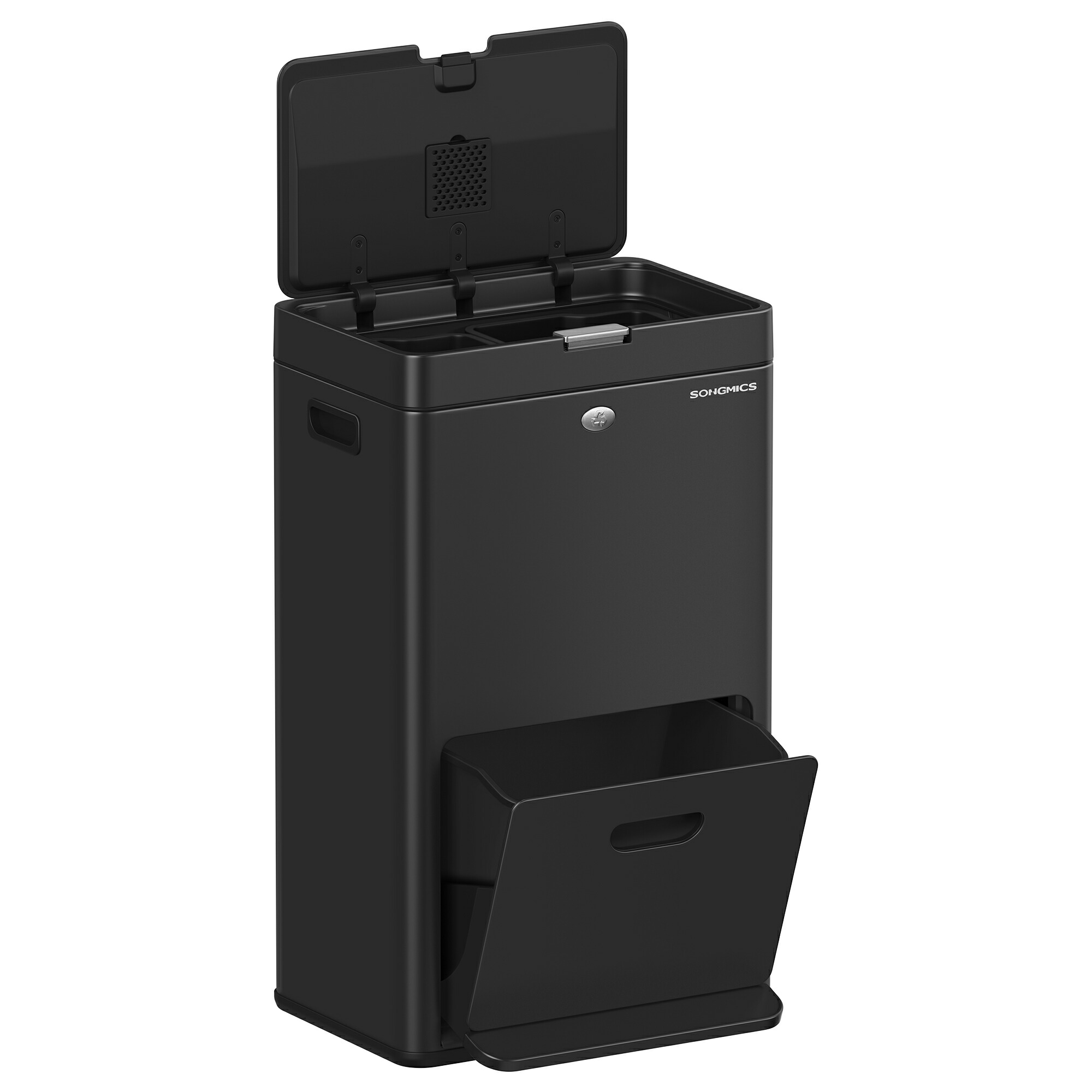 楽天市場】【SS限定!!!☆P5&15%OFF!】SONGMICS ゴミ箱 2段式3分別 縦型