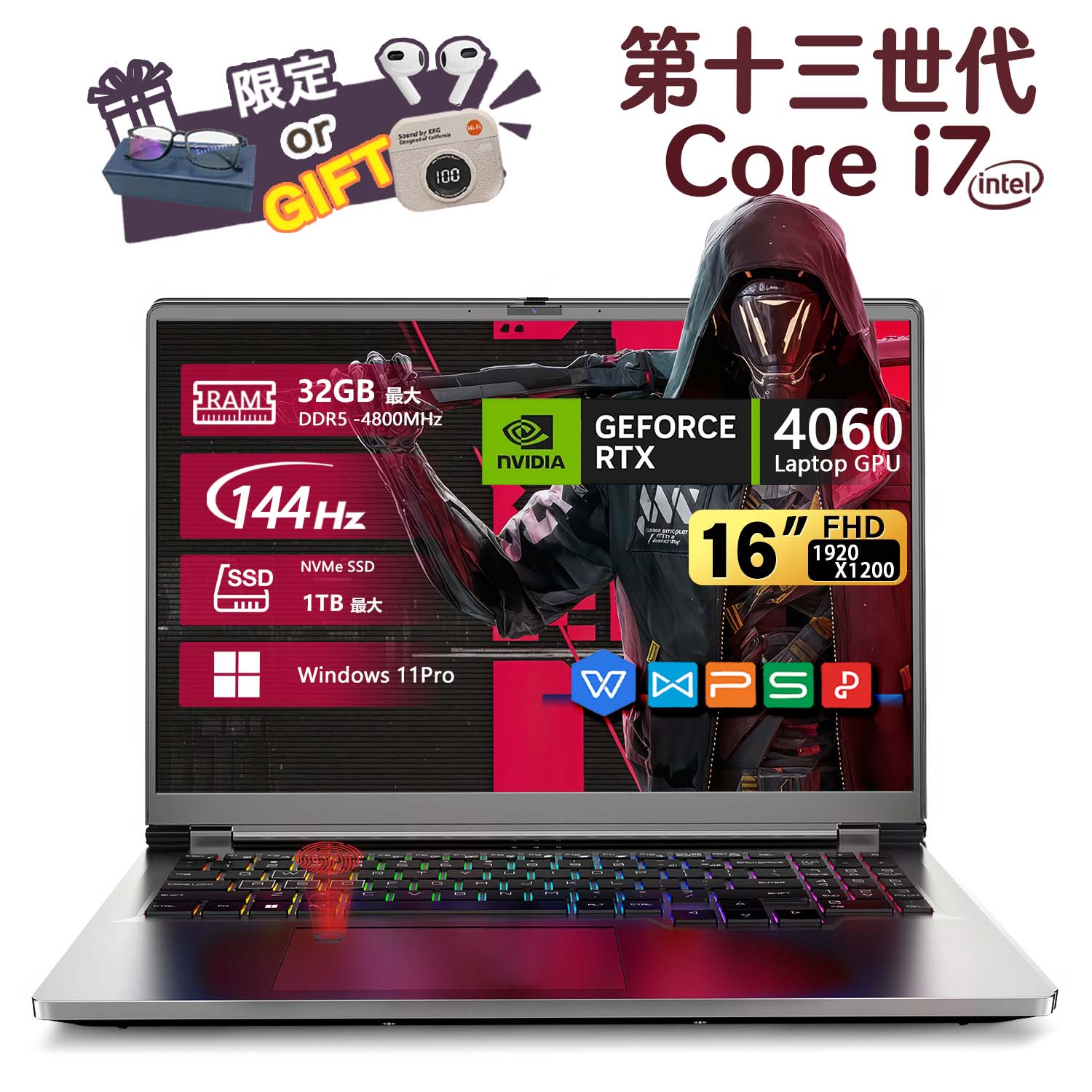 楽天市場】ノートパソコン 新品 ゲーミング パソコン Office Win11