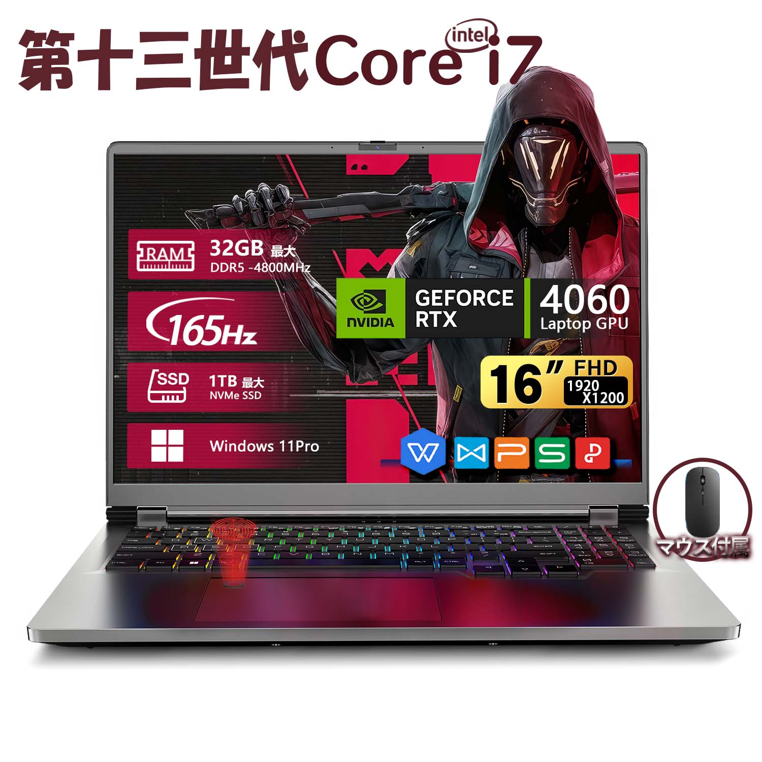 楽天市場】ノートパソコン 新品 ゲーミング パソコン Office Win11