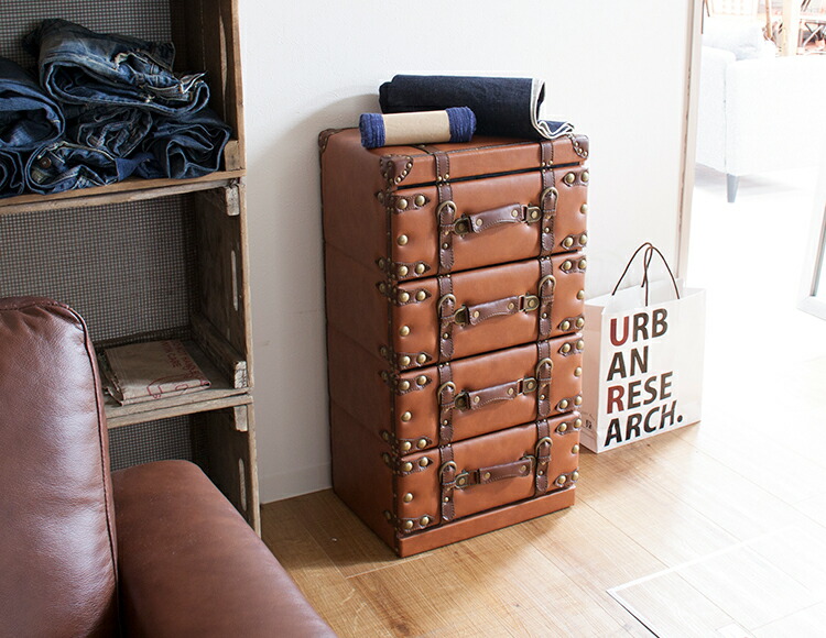 楽天市場】チェスト 4段 引き出しト IW-274 IW（アイダブリュー