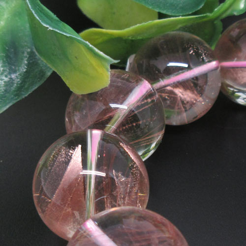 楽天市場】【天然石】天使のはしご☆ピンク☆エンジェルラダー☆19ミリ