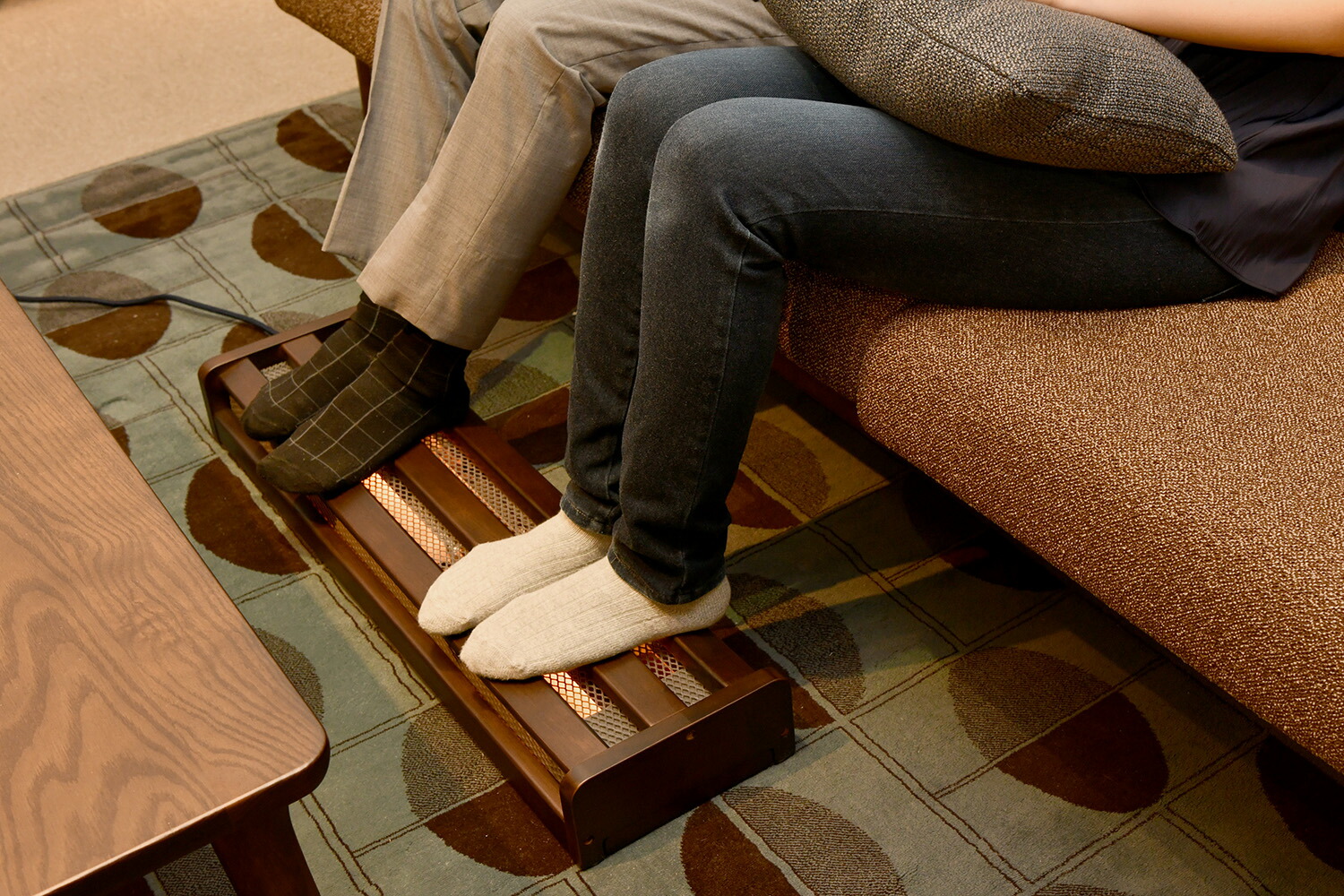 楽天市場】【500円OFFクーポンあり☆】先着！ 木枠フットヒーター 幅