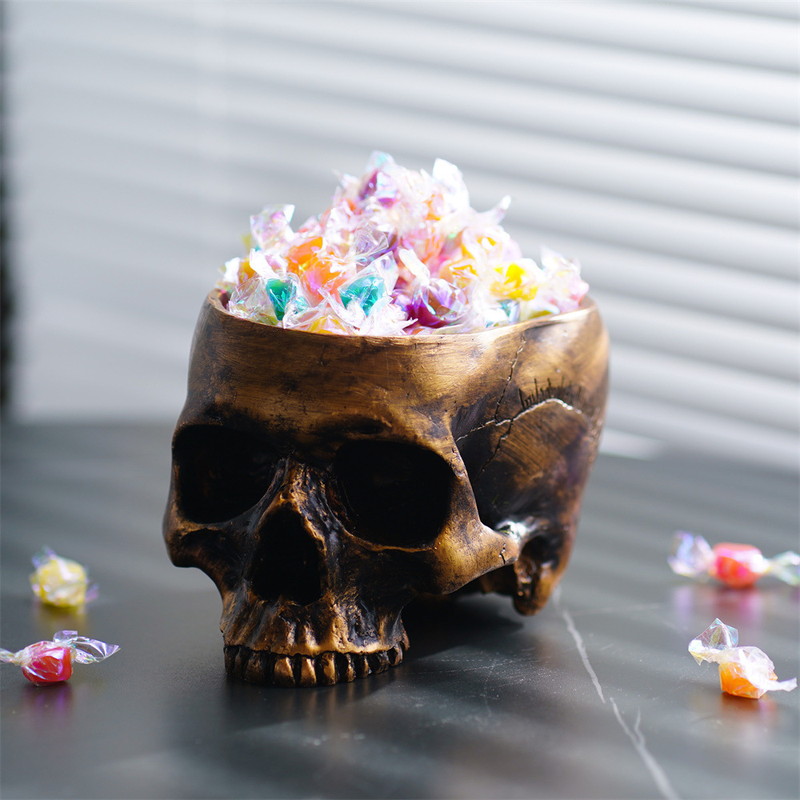 楽天市場】ドクロ 小物入れ 収納 インテリア スカル 髑髏 骸骨