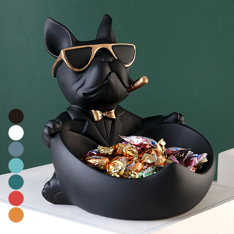 楽天市場】犬 小物入れ 収納 インテリア フレンチブルドッグ