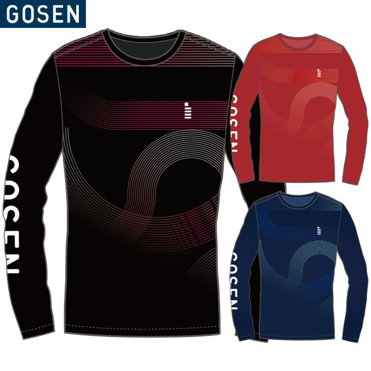 楽天市場】ゴーセン 長袖tシャツ（バドミントン｜スポーツ・アウトドア