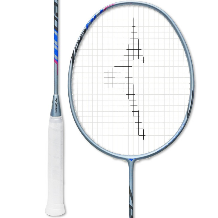 楽天市場】ミズノ バドミントンラケット ゼファー(フレームのみ