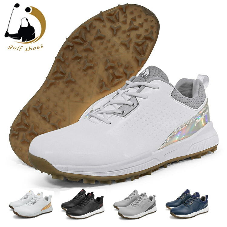 楽天市場】ゴルフシューズ メンズ スパイクレス セール 紐タイプ