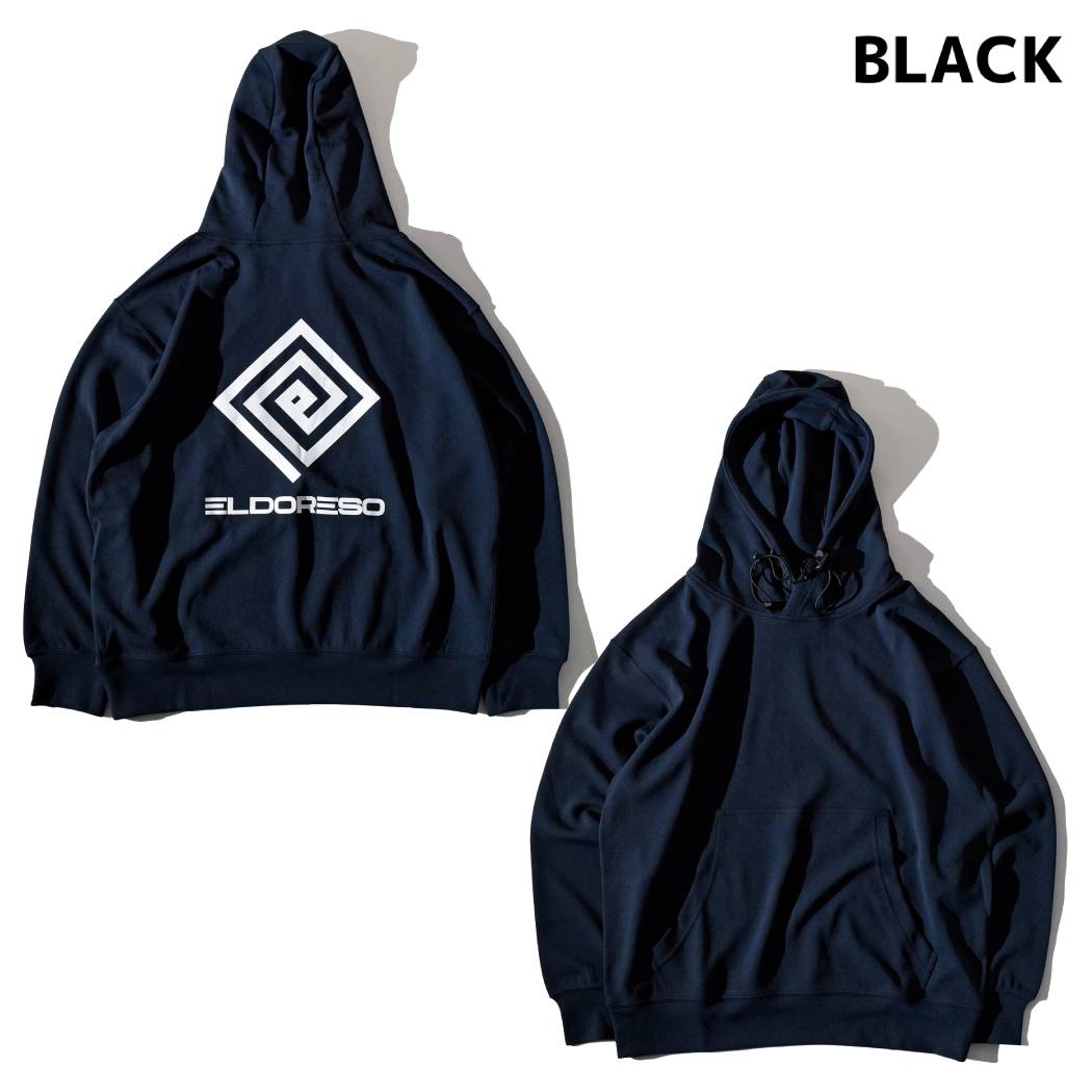 楽天市場】エルドレッソ ELDORESO Back Logo Parka バックロゴパーカー