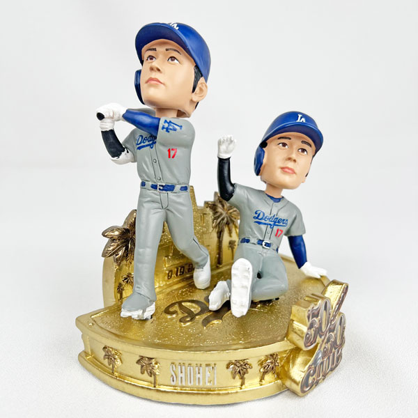 楽天市場】50/50 大谷翔平 バブルヘッド人形 盗塁 ホームラン