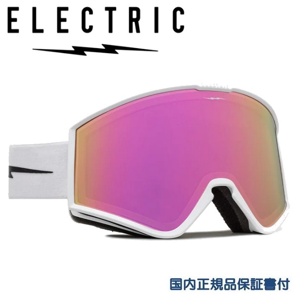 楽天市場】エレクトリック ゴーグル KLEVELAND Matte White Pink