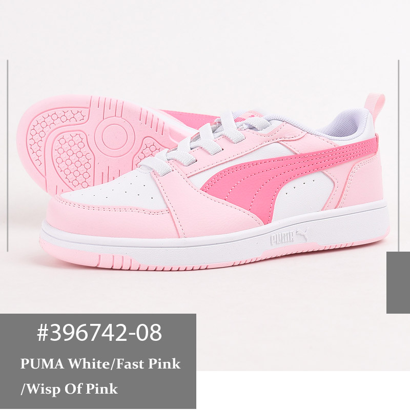 楽天市場】プーマ キッズ スニーカー 18.0cm ホワイト ブラック 通学