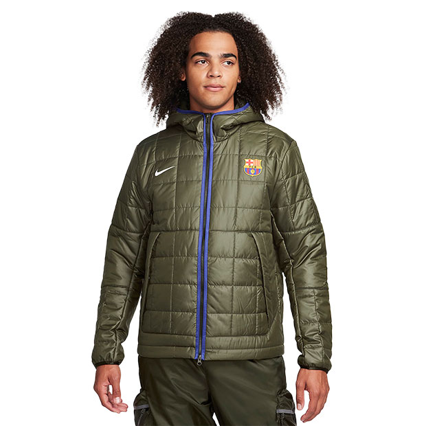 楽天市場】FCバルセロナ NSW SYNFIL フリース LND フーディジャケット