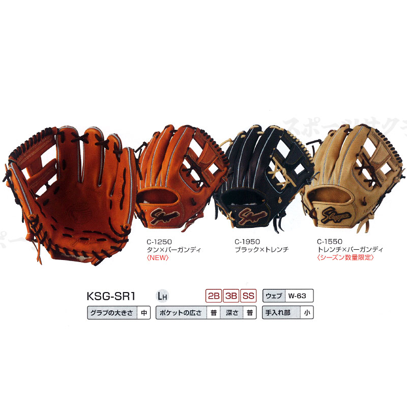 楽天市場】久保田スラッガー 硬式グラブ サードの通販