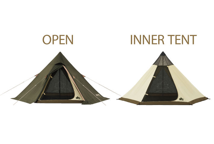 楽天市場】ツーリングTepee テント タープ シート セット 2023LIMITED