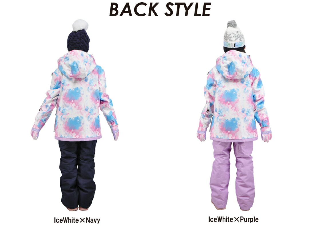 楽天市場】ジュニア ガールズ スキーウェア 上下セット スノーウェア