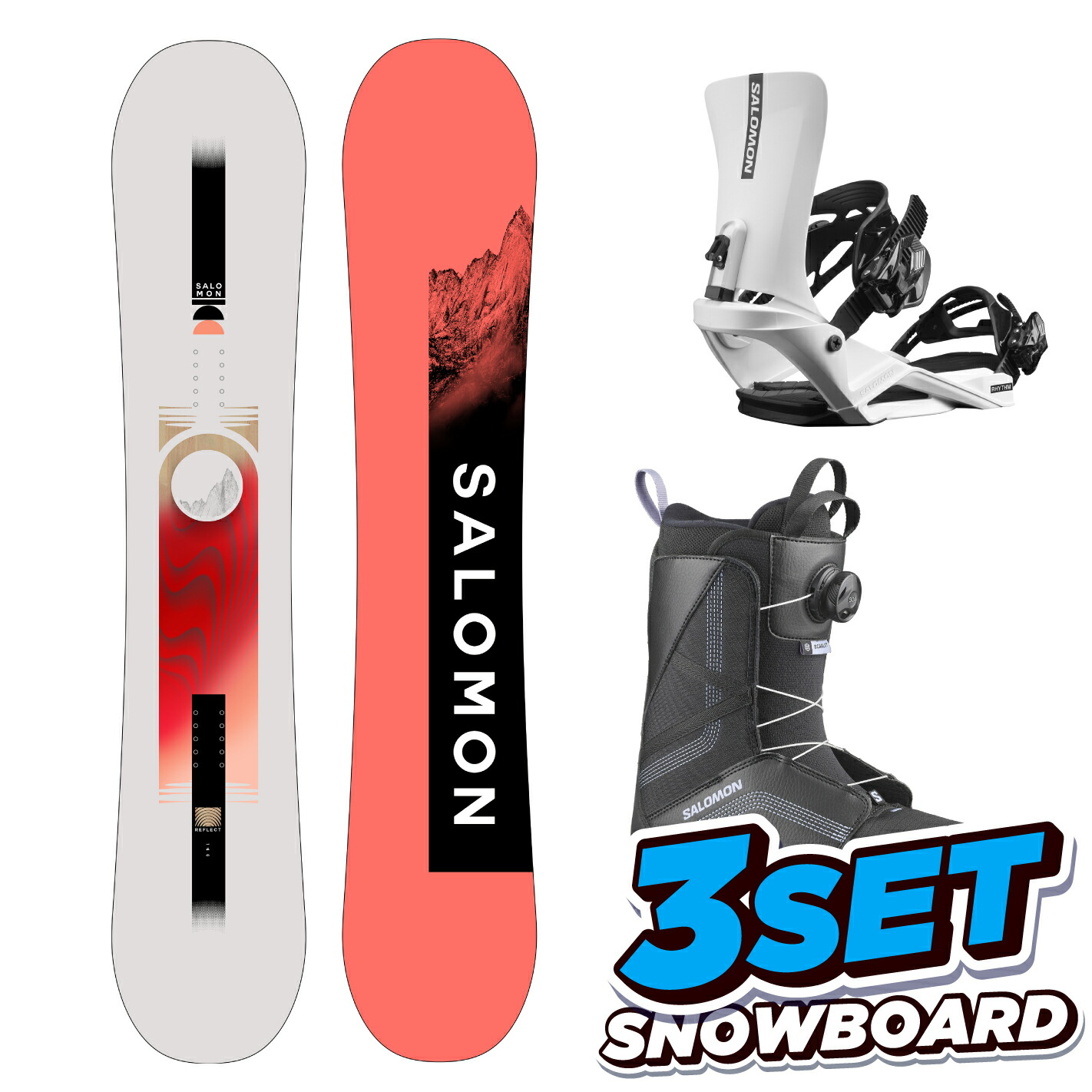 サロモン スノーボード 3点セット」の人気商品一覧 | 安い商品を通販