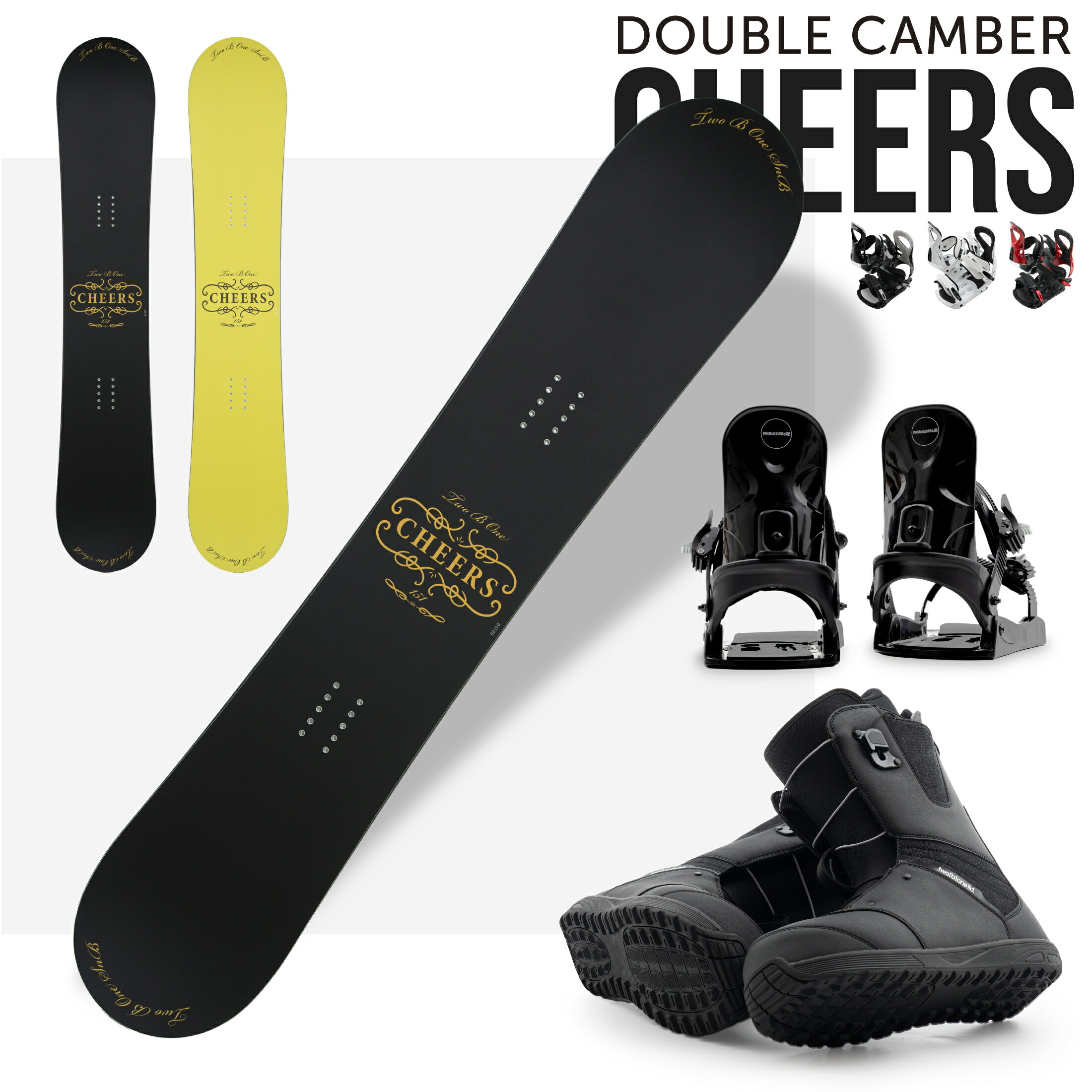 【早い者勝ち】 BE!POP スノーボード 150cm 黒×黄 YONEX（ヨネックス） 25-26 YONEX スノーボード 板 【NEXTAGE