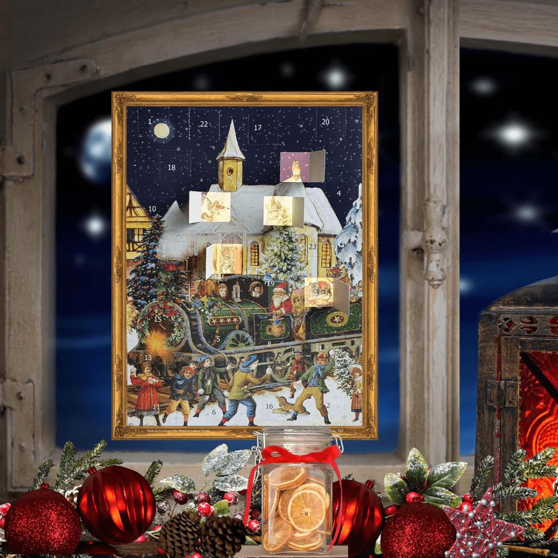 楽天市場】【送料無料】ドイツ アドベントカレンダー ヴィクトリア朝
