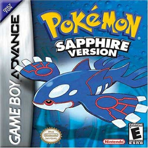 楽天市場】【中古】北米版 GBA Pokemon Sapphire ポケットモンスター