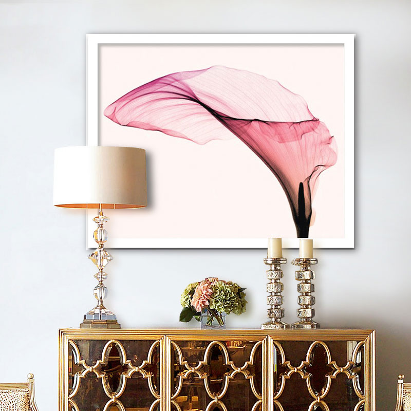 楽天市場】アートパネル モダン 花 玄関 Giant Calla レントゲンアート