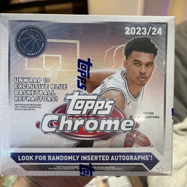 楽天市場】Topps Chrome 2023-24 バスケットボール 未開封ボックス