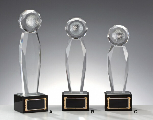 楽天市場】【全品10倍！】ポイントup中-ゴルフクリスタルトロフィー W