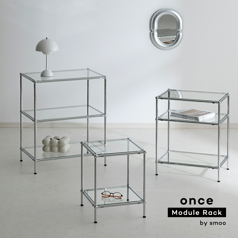 楽天市場】ガラス（スチールラック・シェルフ｜本棚・ラック・カラー