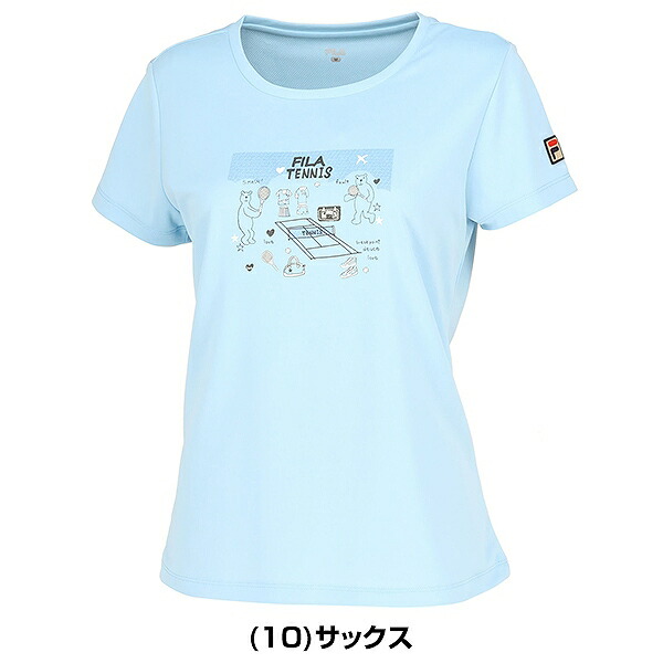 楽天市場】テニス フィラ Tシャツ レディース プラクティスTシャツ