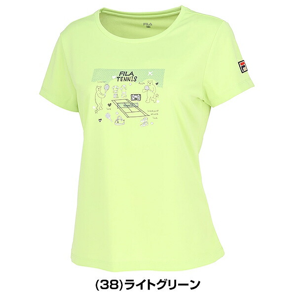 楽天市場】テニス フィラ Tシャツ レディース プラクティスTシャツ