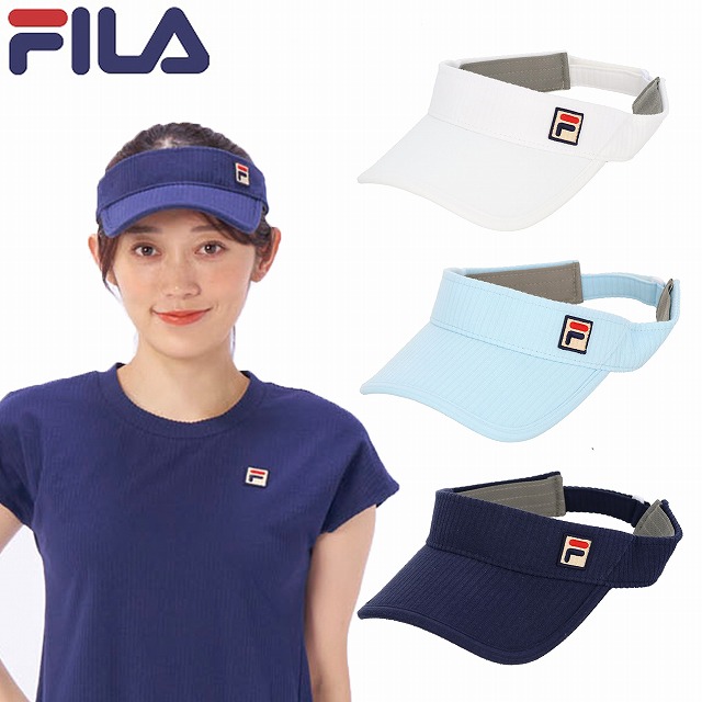 楽天市場】フィラ テニス サンバイザー レディース 頭周り調節可 55cm