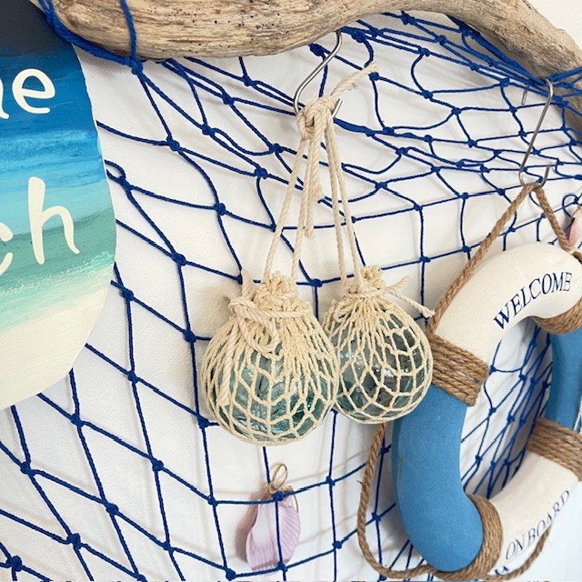 楽天市場】網入りビン玉、浮き球、浮き玉レトロガラス玉約8cm2個「約