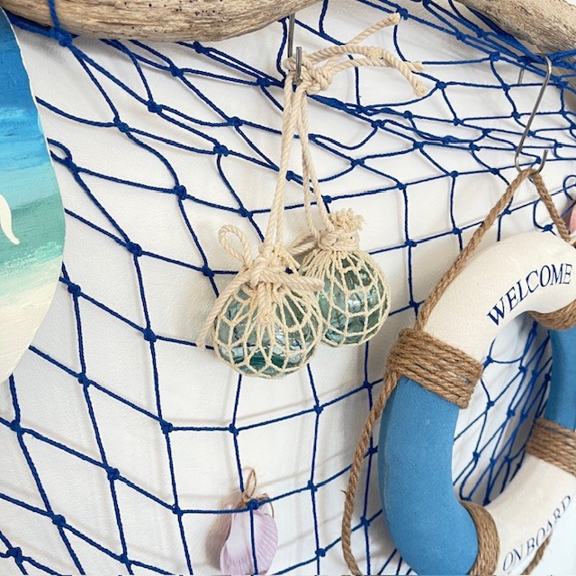 楽天市場】網入りビン玉 浮き球 浮き玉 レトロ ガラス玉 約6cm 2個