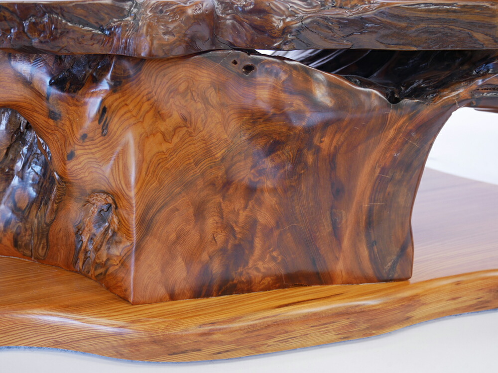 楽天市場】屋久杉 飾り台 仕様：無垢 / 素材：屋久杉油瘤（床の間 玄関