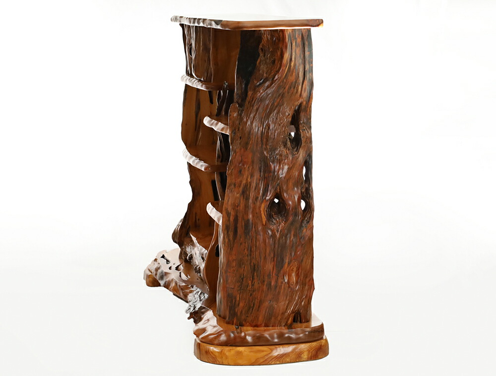 楽天市場】屋久杉 飾り棚 仕様：無垢 / 素材：屋久杉（一枚板 家具