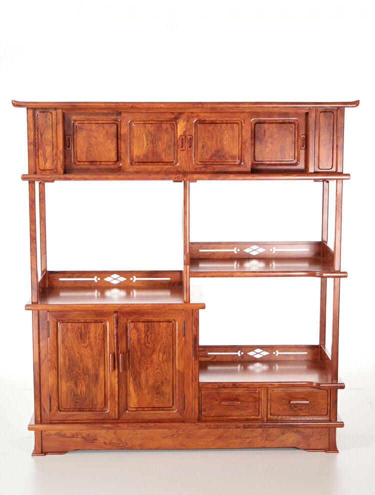 楽天市場】【総高130cm】屋久杉 飾り棚 仕様：無垢 / 素材：屋久杉油瘤