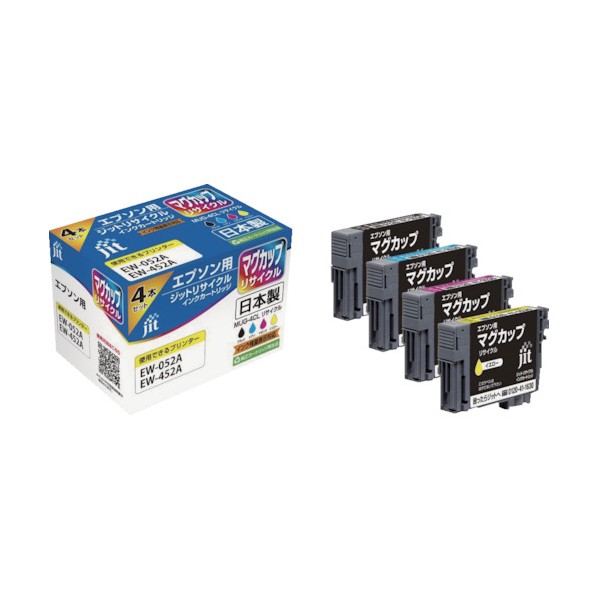 楽天市場】epson 純正インクカートリッジ mug－4cl 4色パックの通販